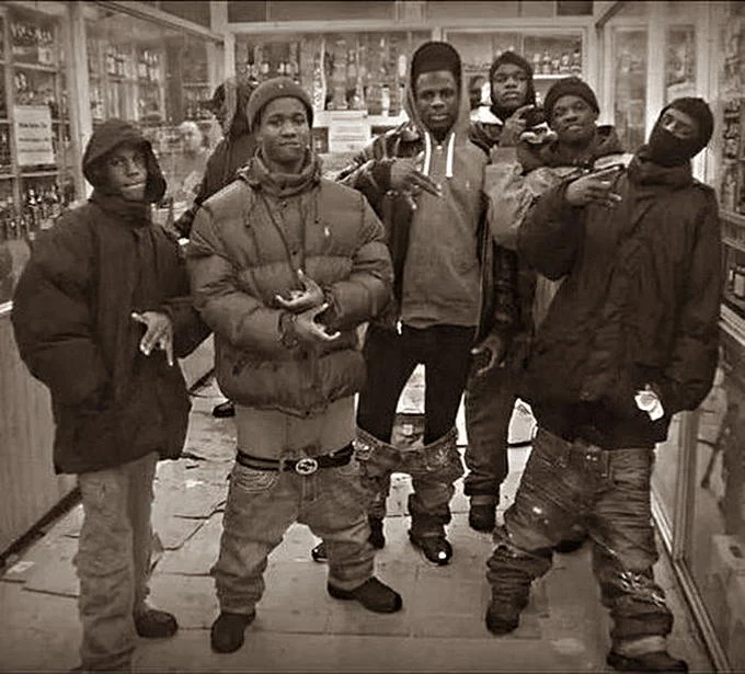 All My Homies Hate meme template: a group of friends standing together in united opposition