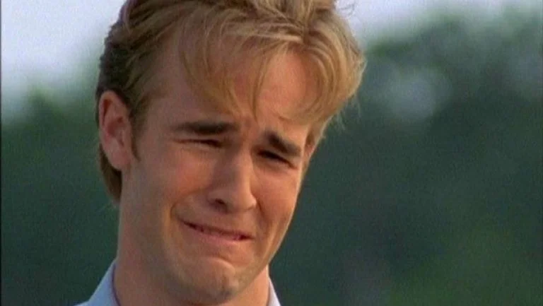 crying dawson meme template