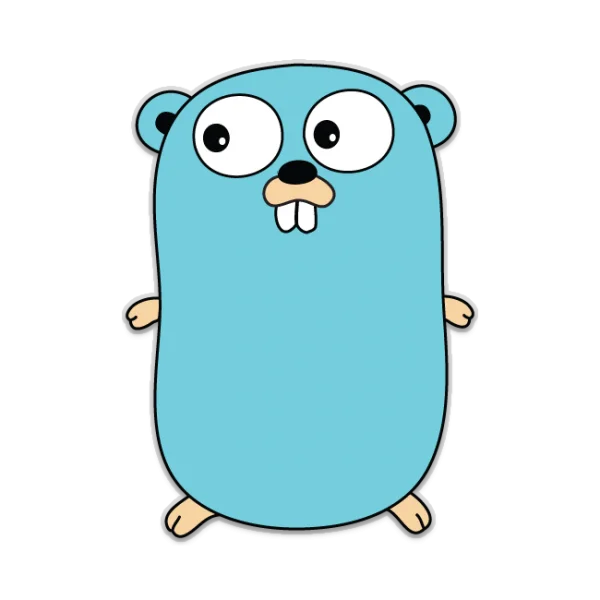 Golang gopher meme template