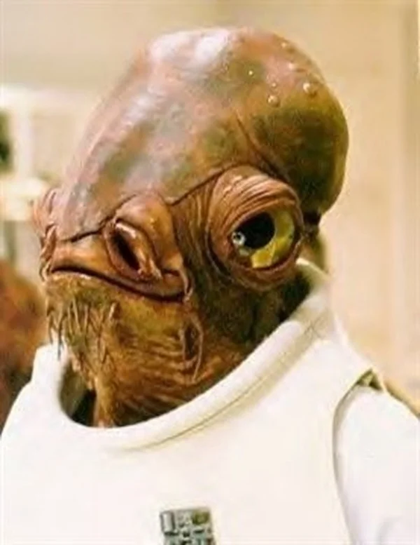 It's A Trap meme template: Admiral Ackbar from Return of the Jedi issuing his famous warning