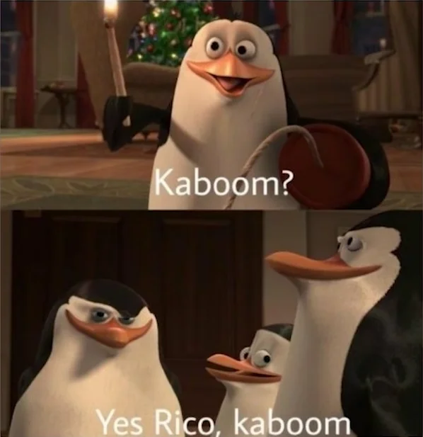 Kaboom meme template