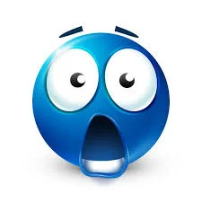 Shocked blue guy meme template
