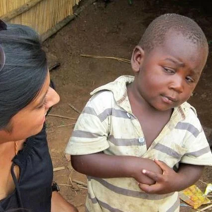 Third World Skeptical Kid meme template: a young African boy raising one skeptical eyebrow