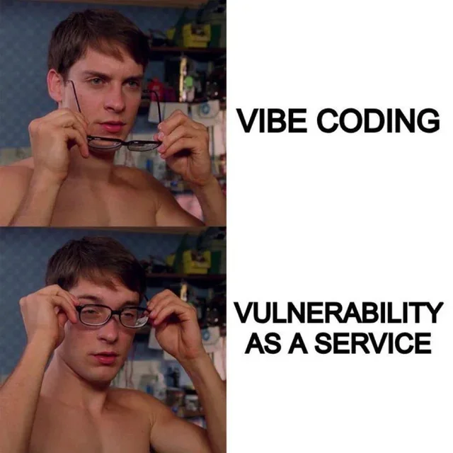 vibe coding meme template